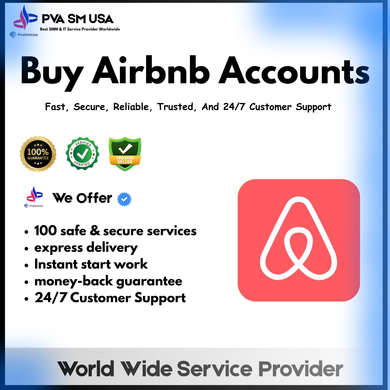 Buy Airbnb Accounts - Verified & Aged Airbnb Accou